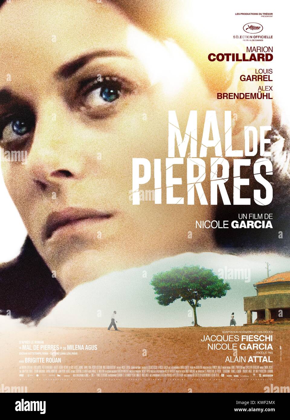 Data di rilascio: 28 luglio 2017 Titolo: dalla Terra della Luna STUDIO: IFC Films direttore: Nicole Garcia trama: negli anni cinquanta a Francia, Gabrielle è un appassionato di free-spirited donna che è in un loveless matrimonio e scende per un altro uomo quando ha mandato via per le Alpi per trattare i suoi calcoli renali. Gabrielle anela a liberarsi e fuggire con Andre. STARRING: Marion Cotillard come Gabrielle Rabascal poster art in spagnolo. (Credito Immagine: Â© IFC Films/Entertainment Immagini) Foto Stock