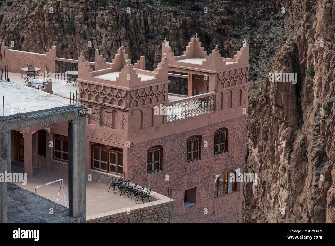 Immagine del paesaggio marocchino Foto Stock
