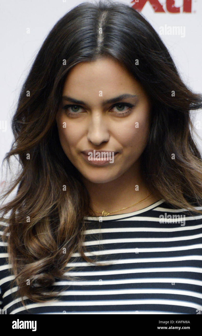 MADRID, Spagna - 09 Maggio: Irina Shayk assiste alla presentazione della nuova Xti calzatura raccolta presso Hospes Hotel il 9 maggio 2014 a Madrid, Spagna. Persone: Irina Sayk Foto Stock