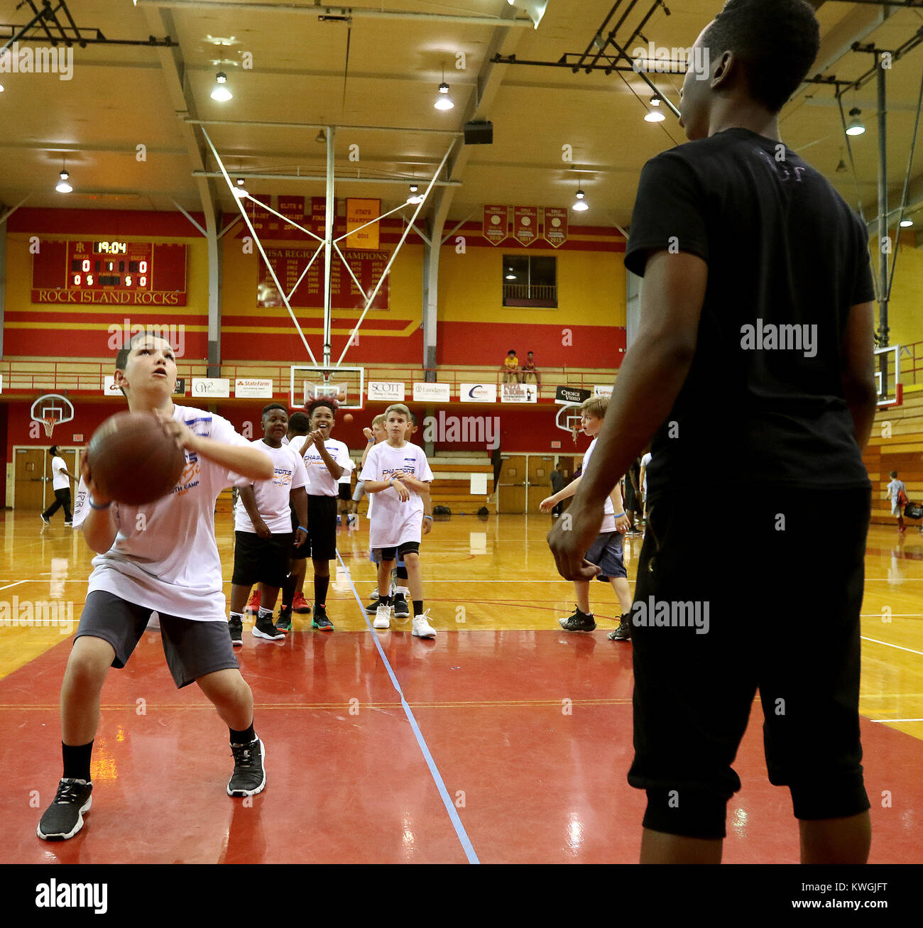 Basketball camp immagini e fotografie stock ad alta risoluzione - Alamy