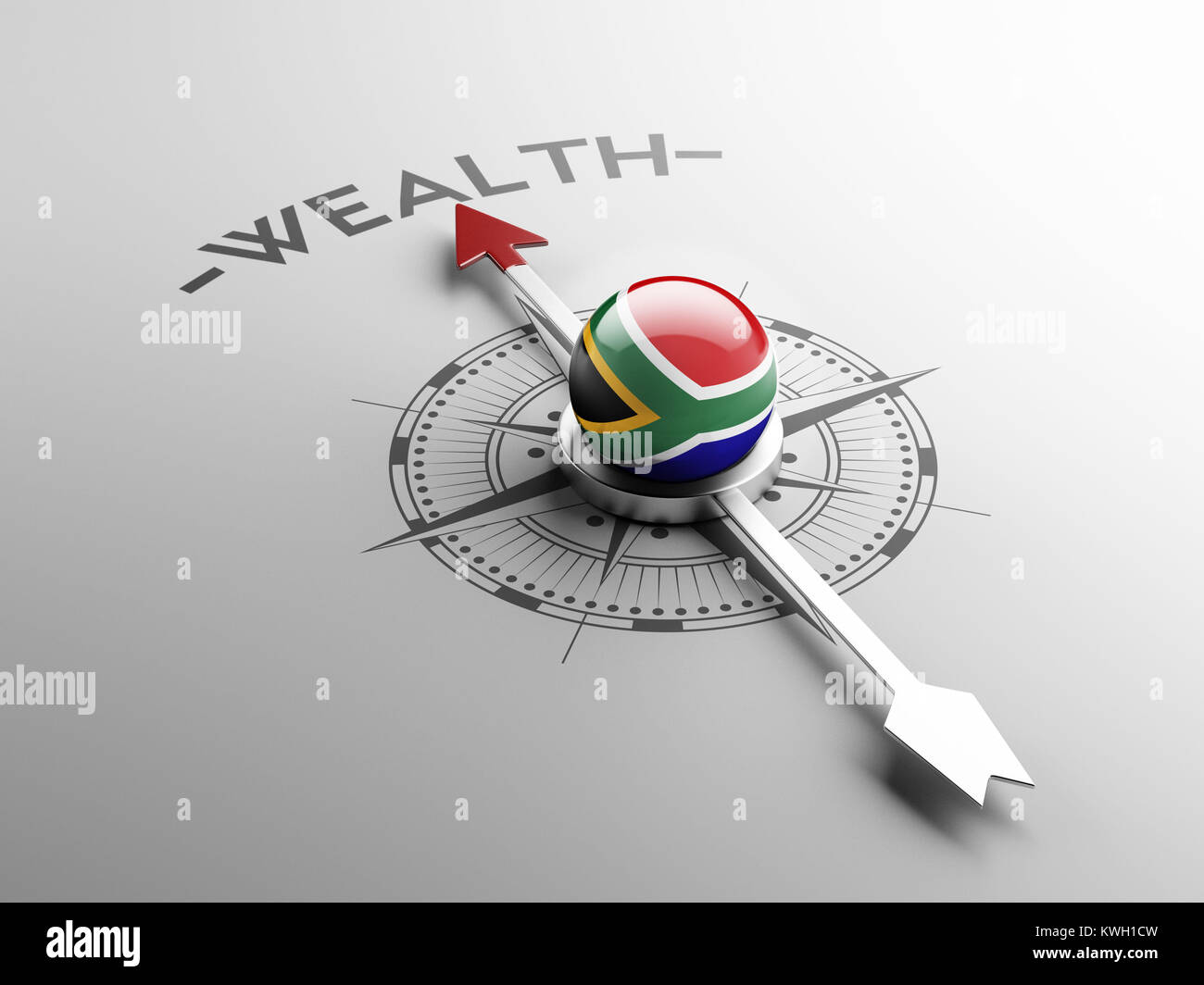 Sud Africa ad alta risoluzione il concetto di ricchezza Foto Stock
