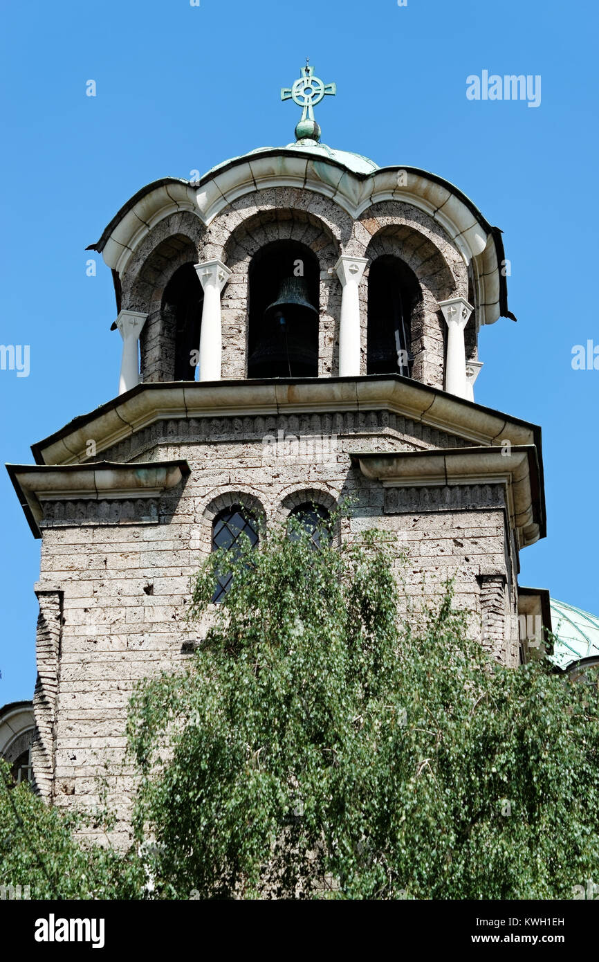 St Nedelya chiesa (Nagia Nedelja) , Santa Domenica la Chiesa è una chiesa ortodossa orientale di Sofia, Bulgaria Foto Stock