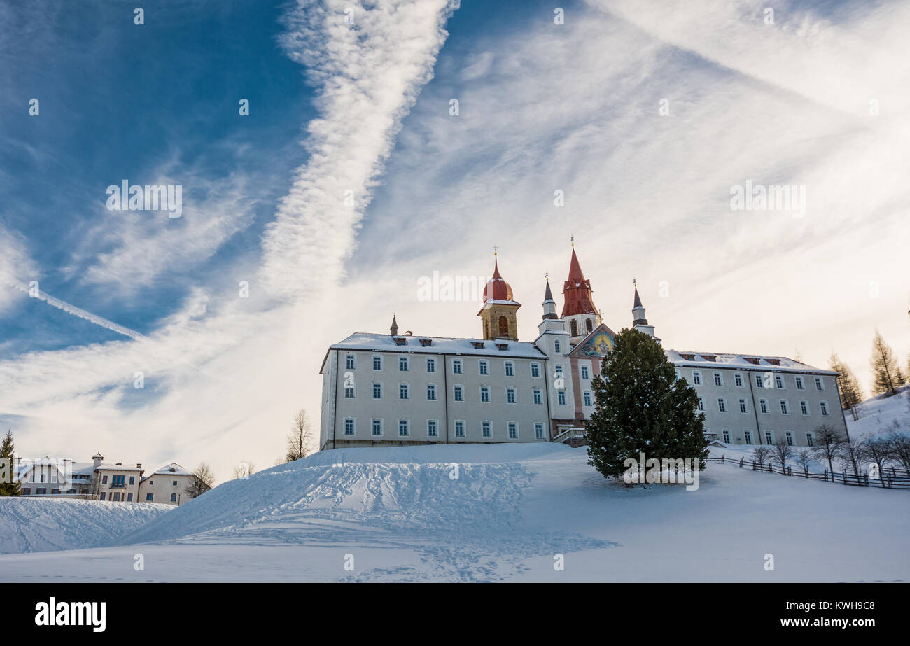 Santuario della Madonna di Pietralba, Nova Ponente, provincia di Bolzano, Italia settentrionale, Europa - XVII-XIX secolo. Foto Stock