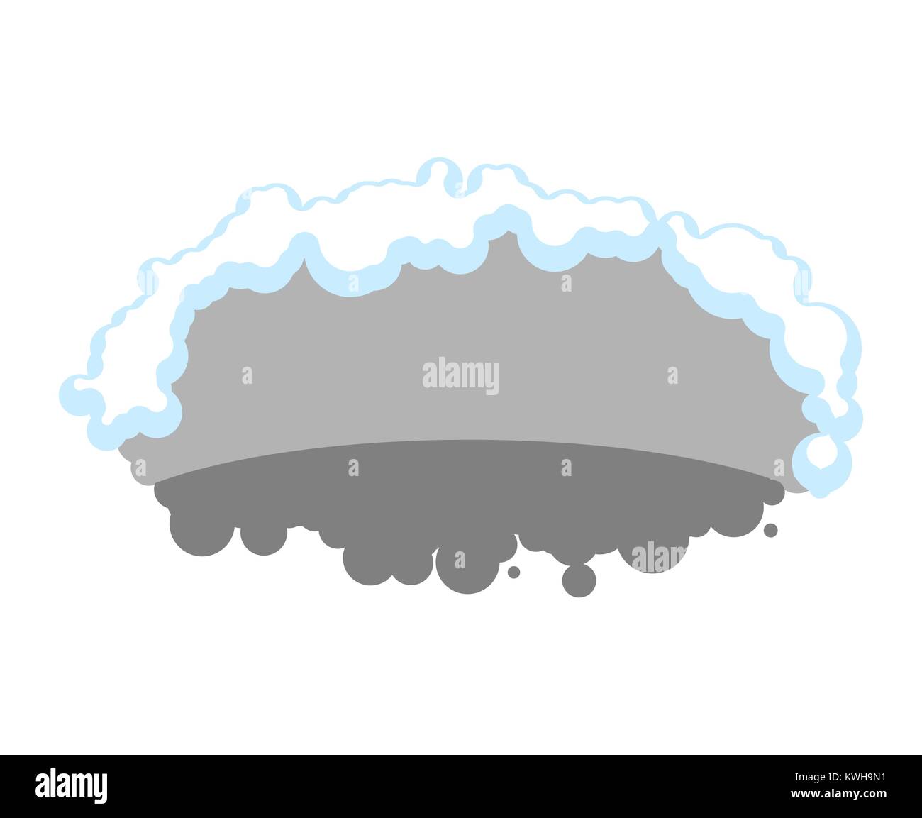 Bear den vuoto isolato. Grizzly burrow. Illustrazione Vettoriale Illustrazione Vettoriale