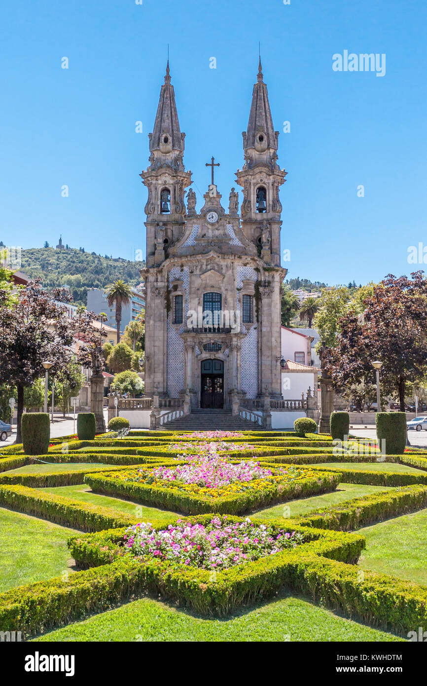Nossa Senhora da Consolacao E Dos Santos Passos chiesa (Sao Gualter Chiesa) in Guimaraes, Portogallo Foto Stock