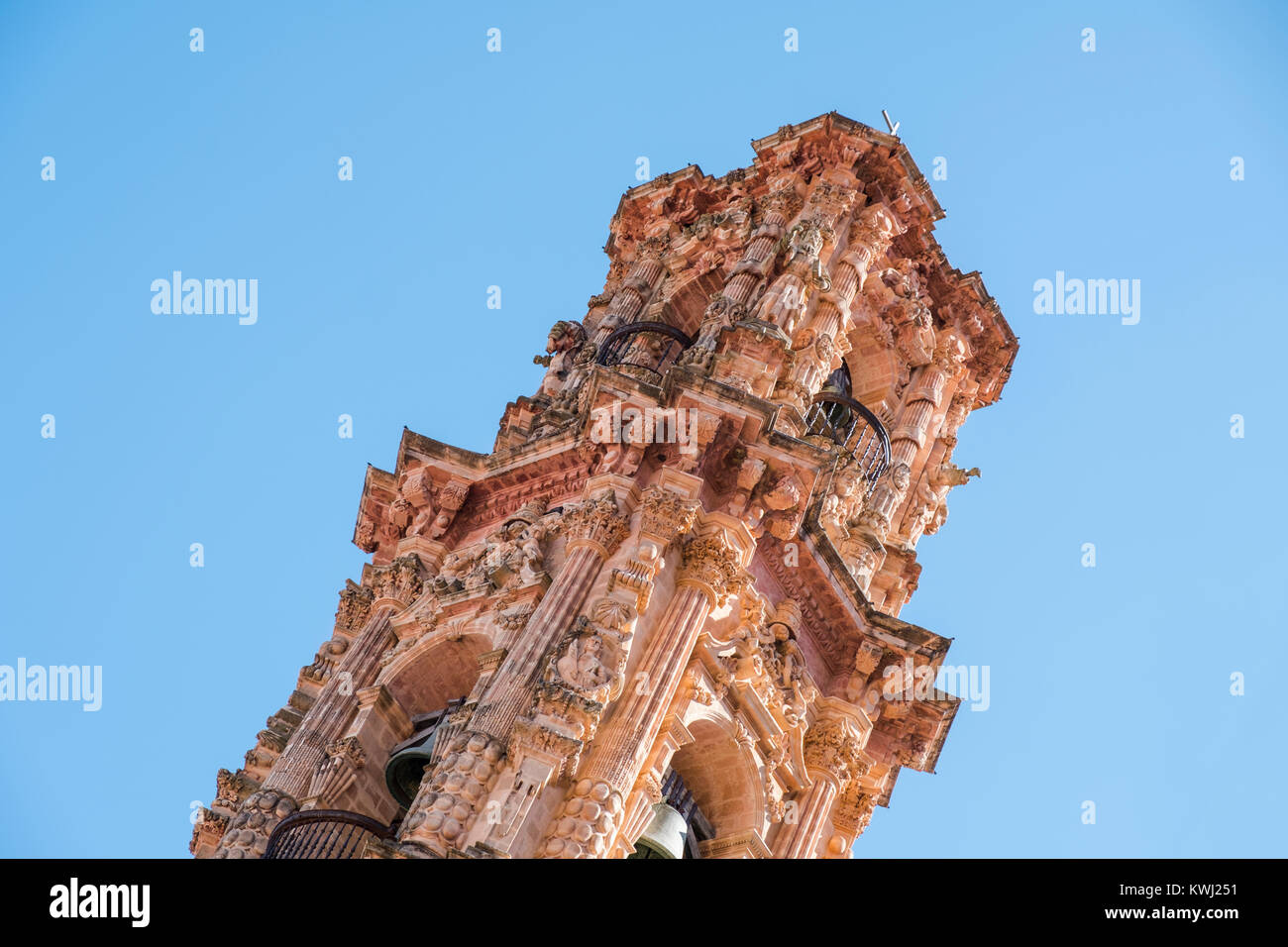 Santa Prisca, Taxco de Alarcon, Messico. Foto Stock