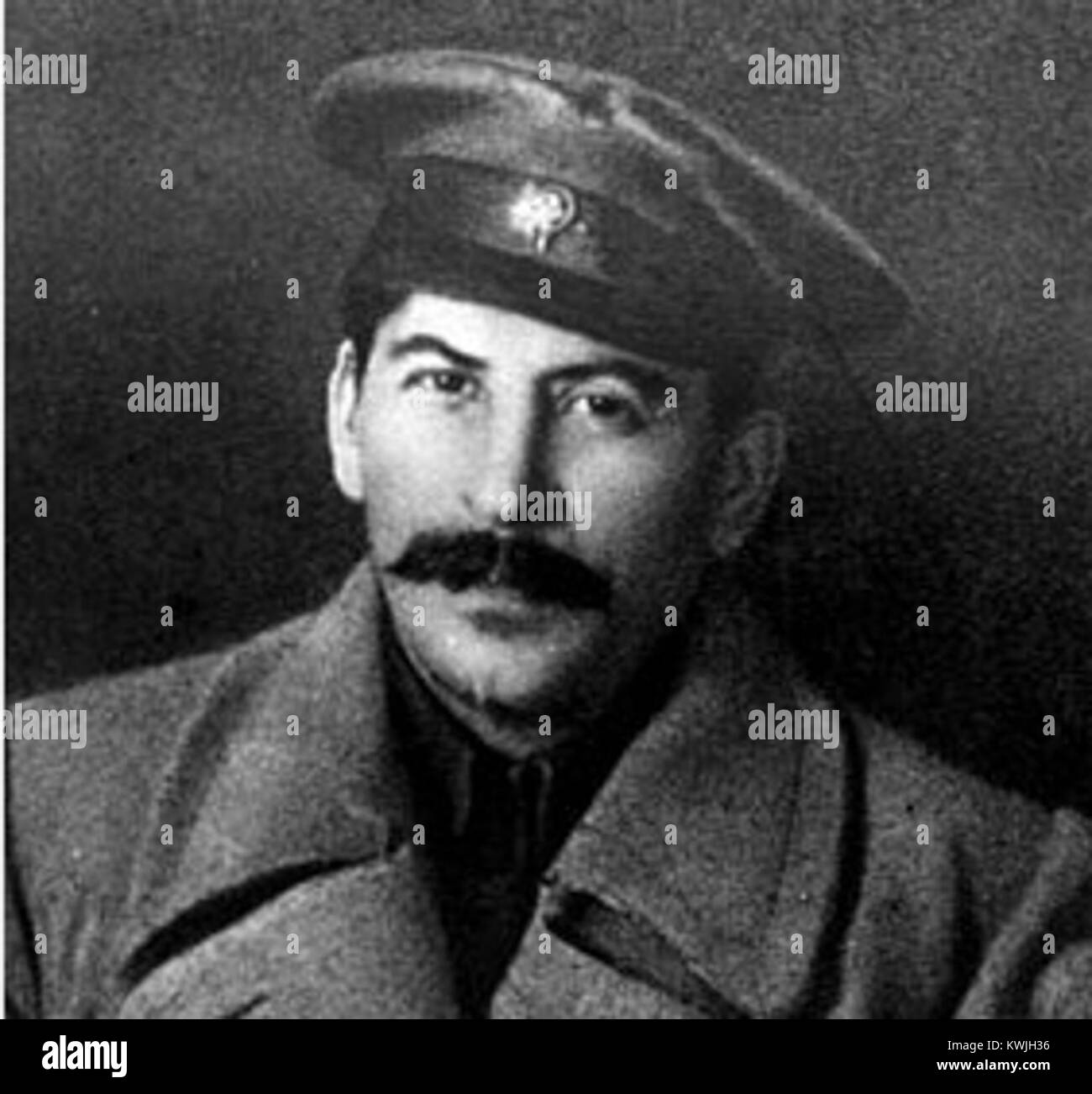 Joseph Stalin frequentando il 8° congresso di partito (3) Foto Stock