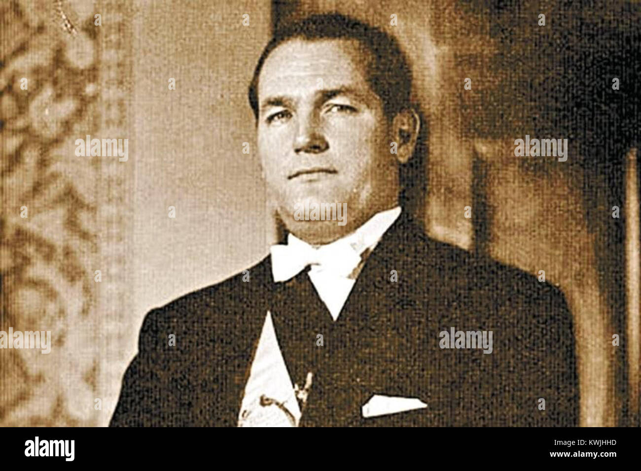 Juan José Arévalo Bermejo (1904-1990) è stato presidente del Guatemala dal 1945 al 1951 ed è riconosciuto per aver attuato riforme sociali e modernizzato l'istruzione durante il suo mandato nella storia guatemalteca della metà del XX secolo. Foto Stock