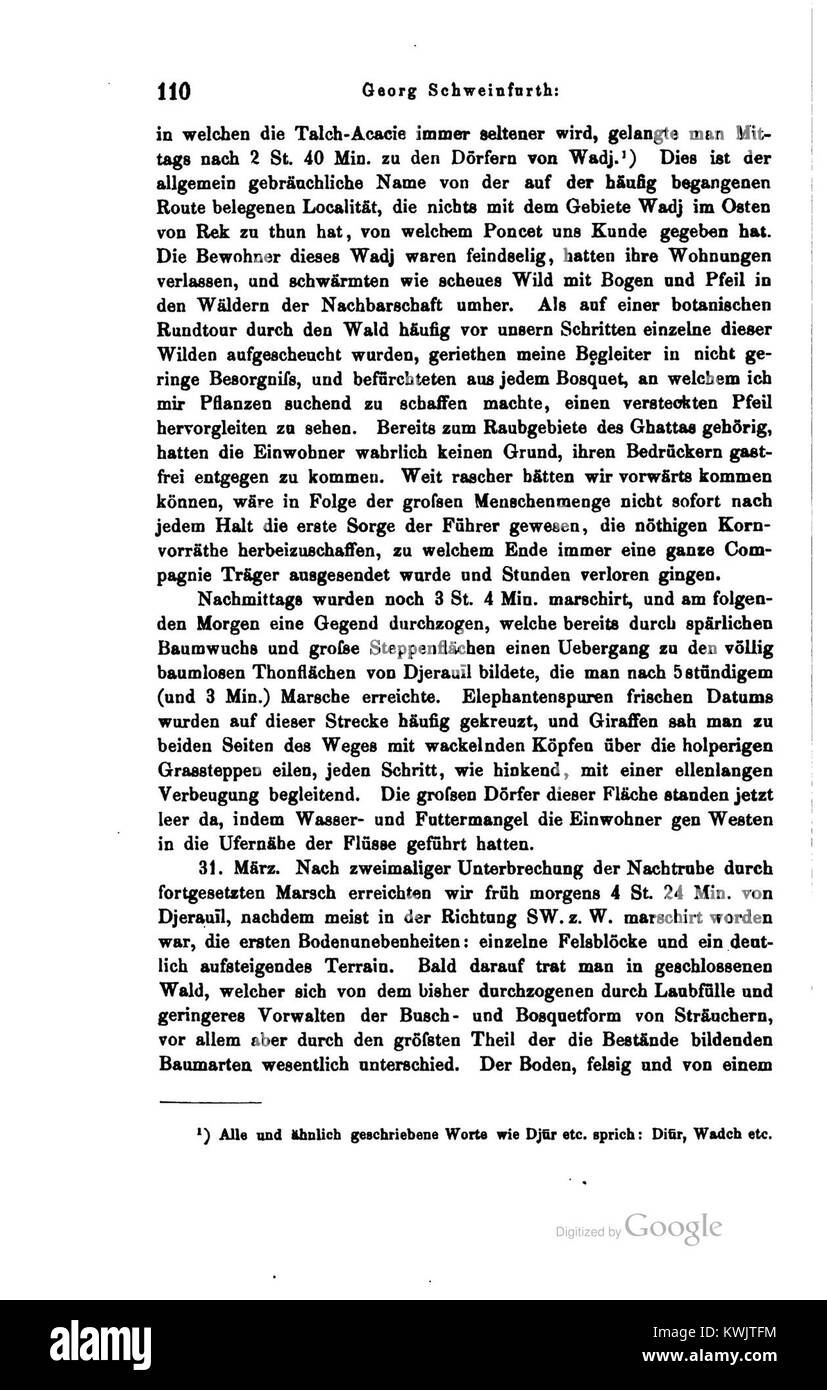 Il volume 110 di ''Zeitschrift der Gesellschaft für Erdkunde zu Berlin'' presenta articoli di ricerca sulla geografia fisica e umana di studiosi tedeschi. Foto Stock