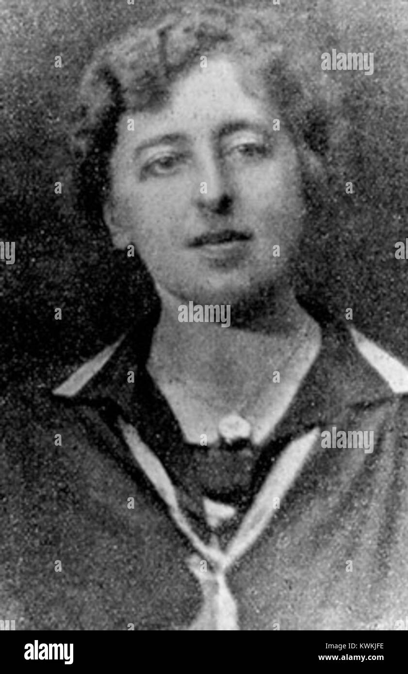 Janina Karłowicz era un'educatrice e figura culturale polacca attiva all'inizio del XX secolo, riconosciuta per i suoi contributi all'educazione polacca e al lavoro sociale. Foto Stock