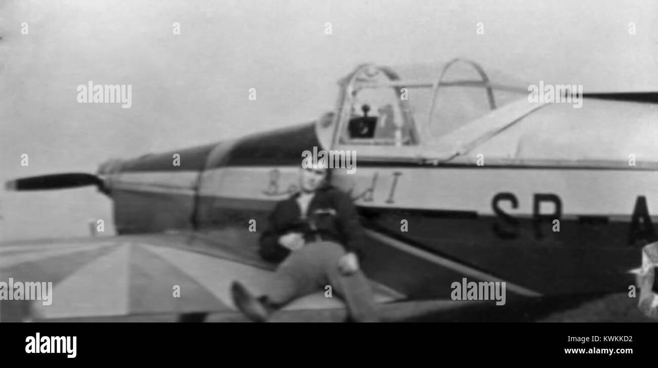 Il Zlín Z-326 è un velivolo aeronautico e aeronautico monomotore ceco progettato da Jan Strzalkowski negli anni '1950, che rappresenta il design aeronautico europeo del dopoguerra e l'innovazione ingegneristica. Foto Stock