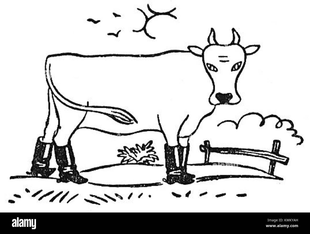 "Diktátorské boty" (stivali del dittatore) di Josef Čapek è un'opera politicamente carica che simboleggia l'oppressione e il potere autoritario, riflettendo il suo commento sociale attraverso un linguaggio visivo modernista. Foto Stock