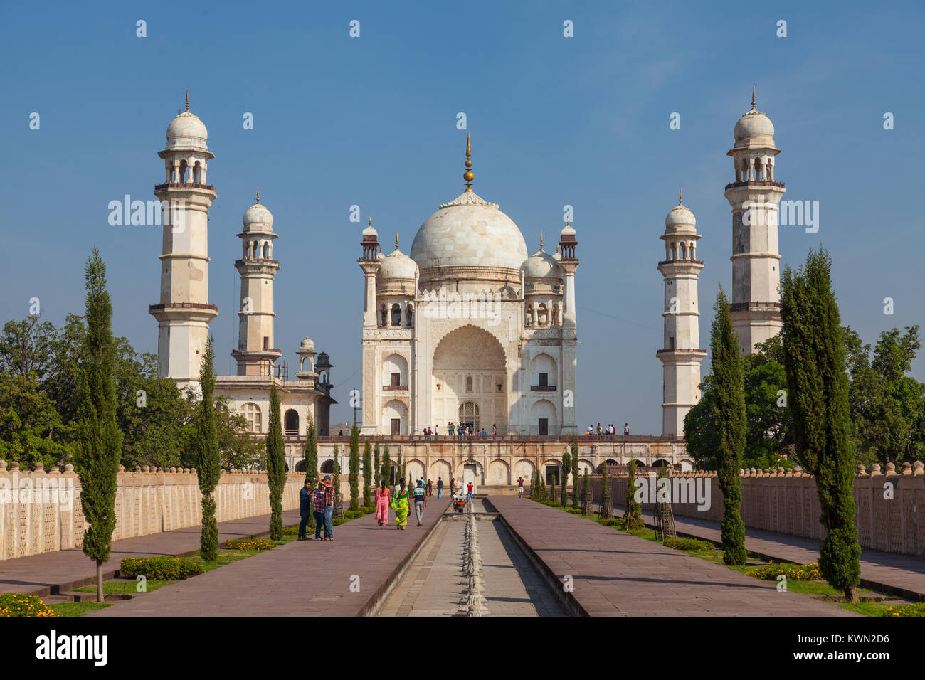 Bibi Ka Maqbara (Baby Taj), Aurangabad, Maharashtra Foto Stock