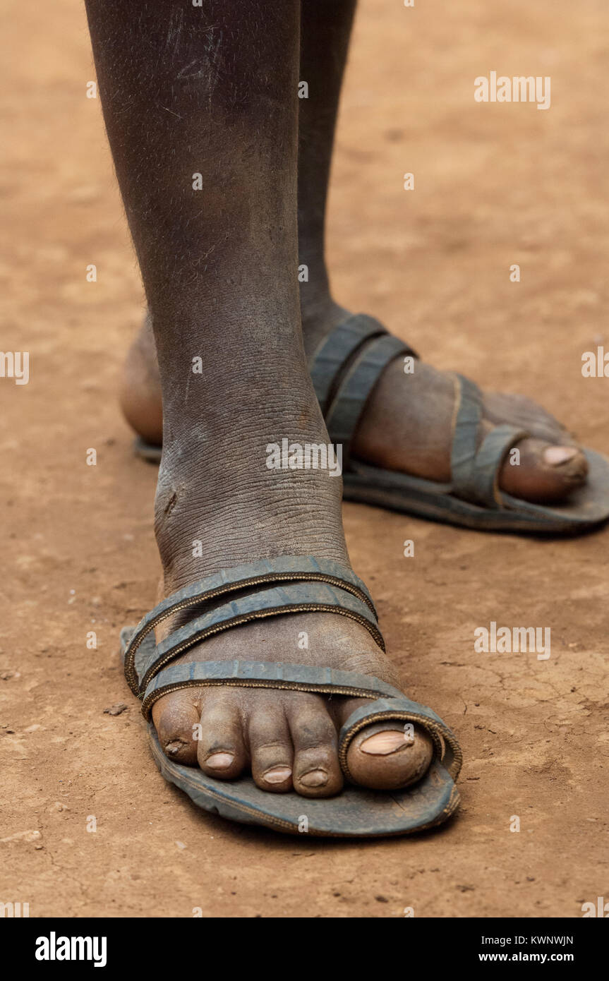 African sandals immagini e fotografie stock ad alta risoluzione - Alamy