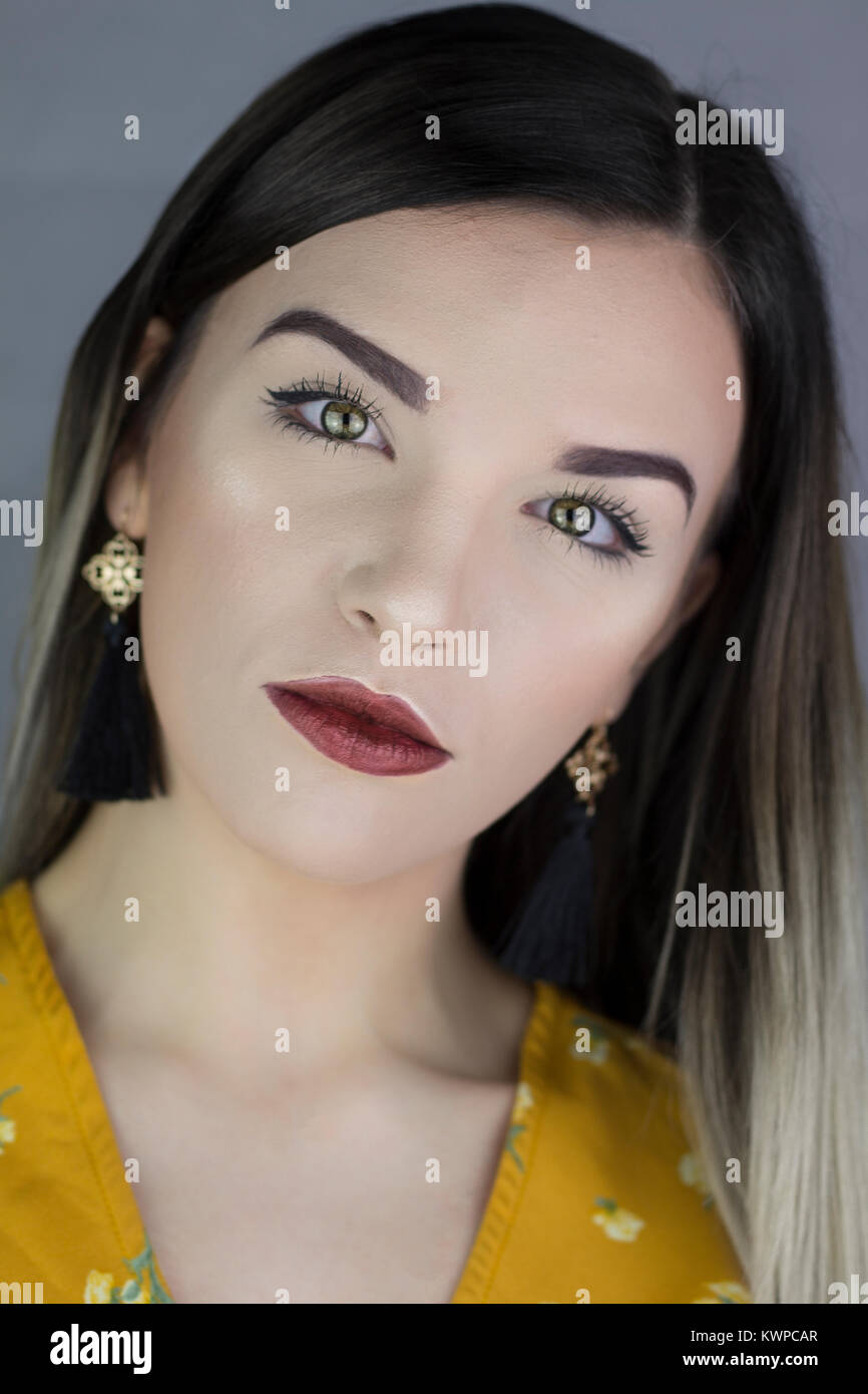 Studio fotografico, studio, ritratti Foto Stock