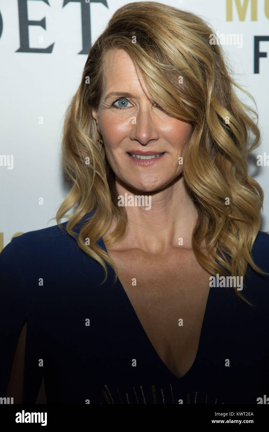 Los Angeles, Stati Uniti d'America. 05 gen 2018. Laura Dern assiste Moet and Chandon celebra la terza edizione Moet momento Film Festival e kick off di Golden Globes settimana al papavero su Gennaio 5, 2018 a Los Angeles, California. Credito: la foto di accesso/Alamy Live News Foto Stock