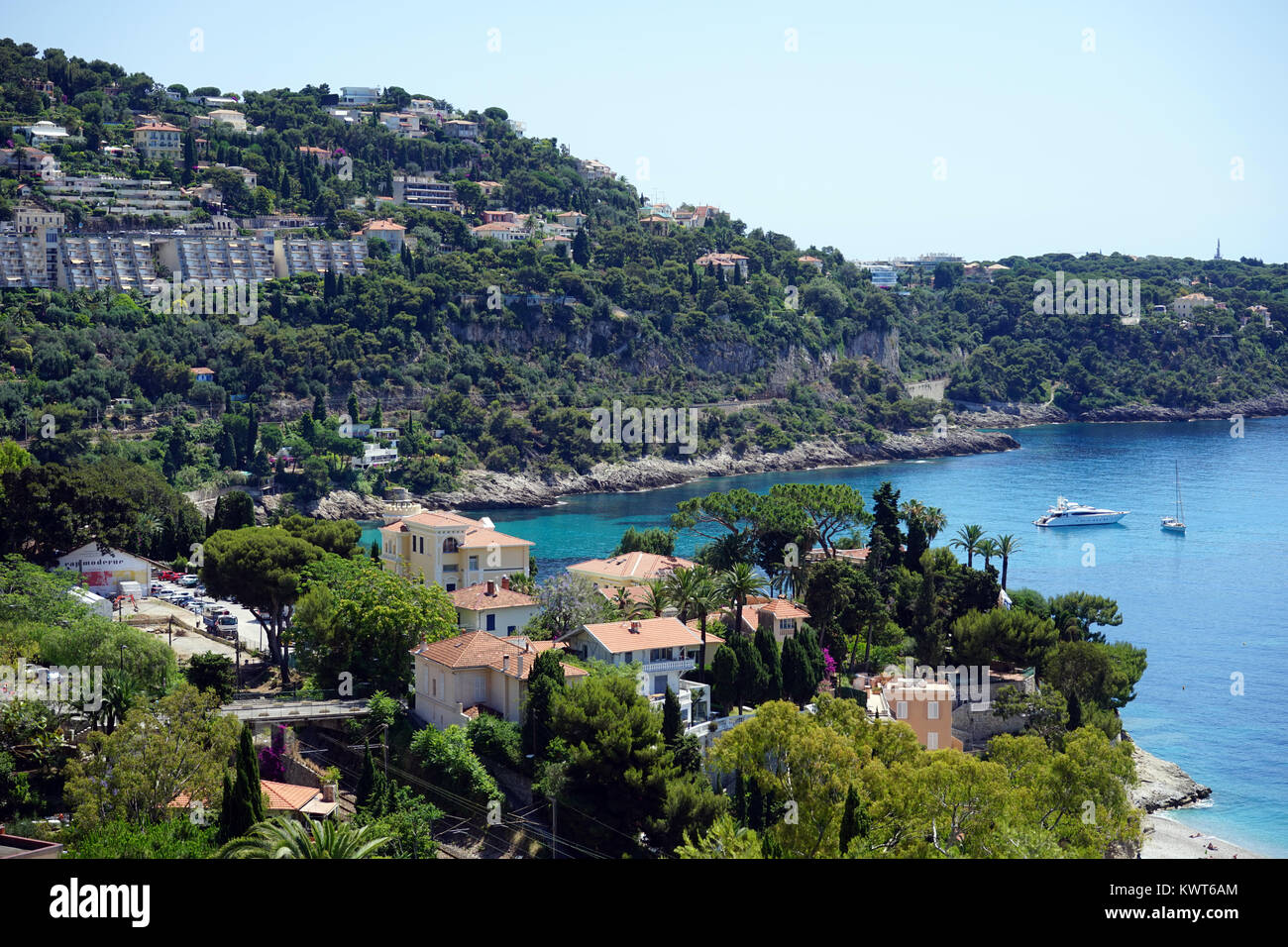 MONTE CARLO, Monaco - CIRCA DEL LUGLIO 2015 SULLA COSTA Foto Stock