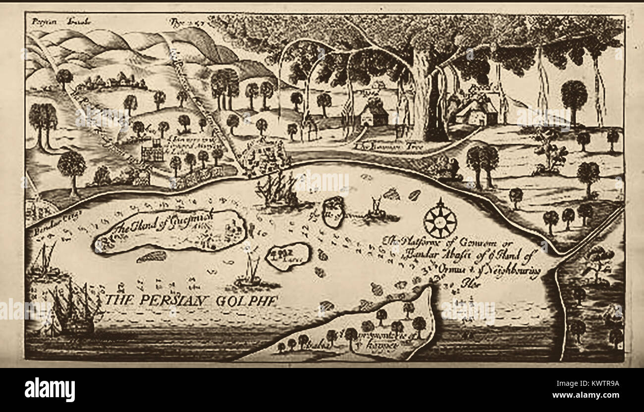 I penitenti al di sotto di un sacro albero indiano da -"sei viaggi di Giovanni Baptista Tavernier, ... attraverso Turky (Turchia) in Persia (l'Iran) e l'East-Indies', 1670.. . Il suo nome è stato anche ortografato Jean-Baptiste (1605 - 1689). Egli era un gioiello francese Mercante e viaggiatore che successivamente hanno acquistato il titolo di Barone di Aubonne Foto Stock