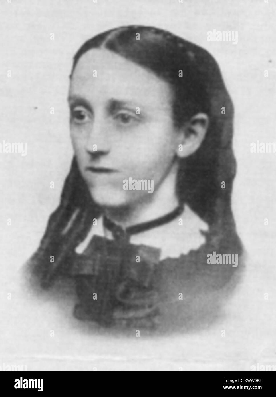 Rebecca Carrie Jane Billings Everson, una figura storica influente, nota per il suo lavoro nell'attivismo sociale e nell'educazione. Ha contribuito a varie cause filantropiche, concentrandosi sui diritti delle donne e sulla riforma dell'istruzione. L'eredità di Everson include il suo impatto sui movimenti femminili e il suo impegno per la giustizia sociale. Foto Stock