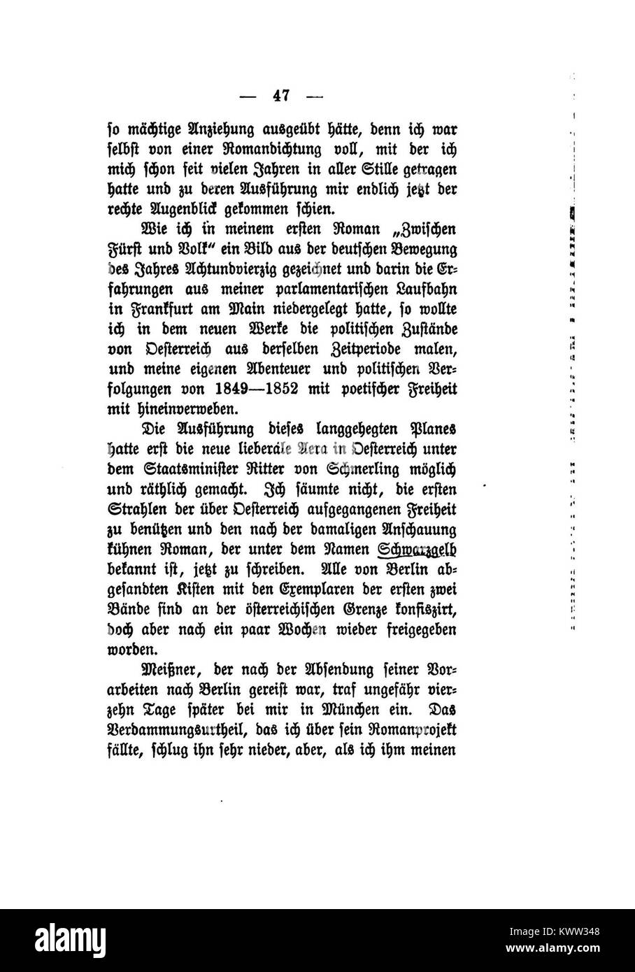 Una lettera storica numerata 059 dalla collezione di corrispondenza di Meißner Hedrich, che riflette gli scambi personali e intellettuali in forma scritta del XVIII o XIX secolo. Foto Stock