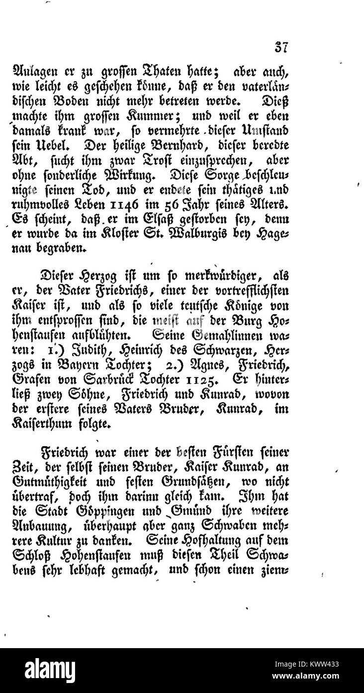 Opera di Ammermüller intitolata "De Hohenstaufen", che descrive l'influenza della dinastia Hohenstaufen sulla storia medievale europea, la politica e il potere imperiale. Foto Stock
