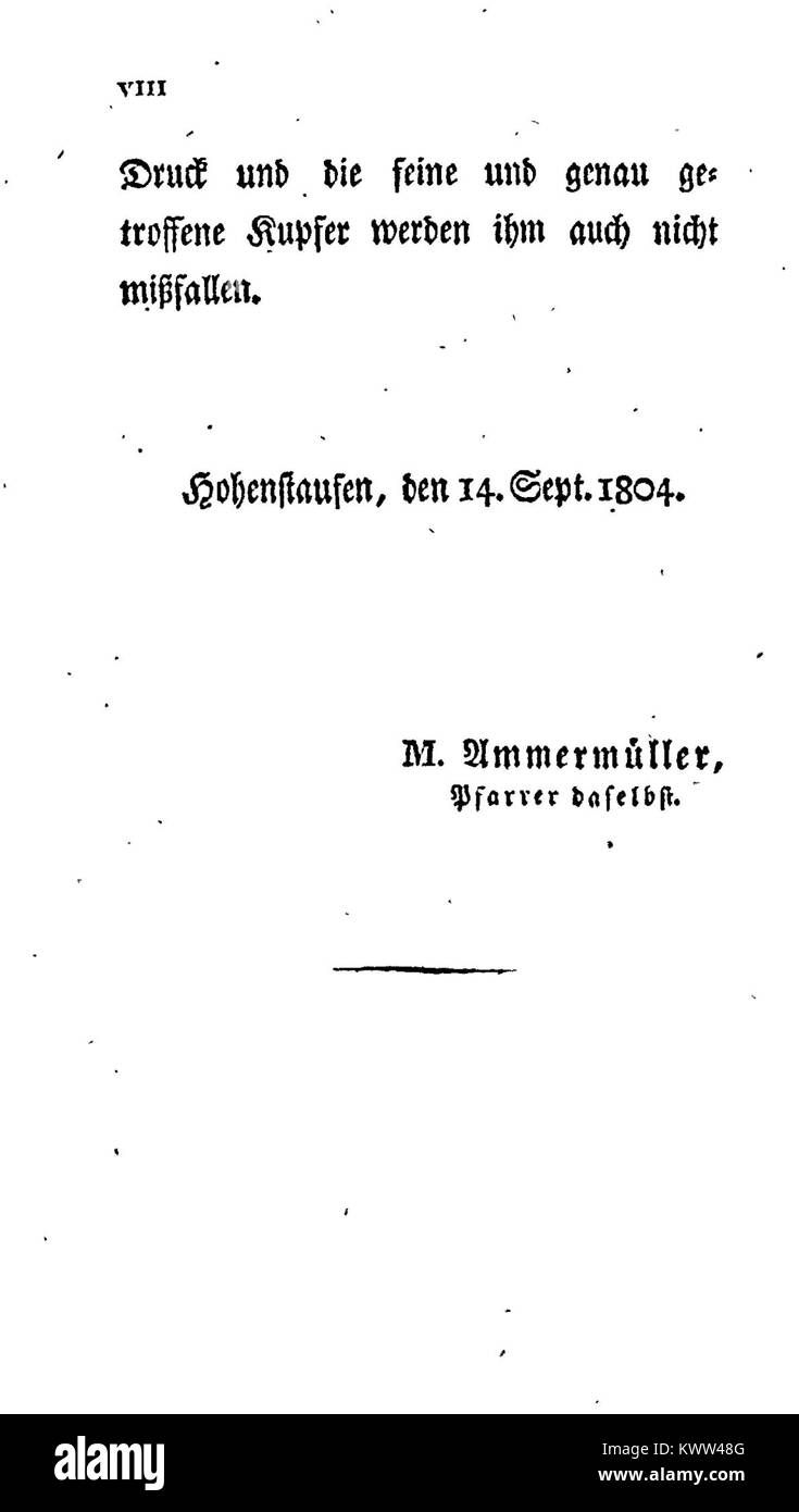 Il libro intitolato “De Hohenstaufen” di J. F. Ammermüller, pubblicato nel 1816, esplora le origini e la storia dei duchi e imperatori svevi della dinastia Hohenstaufen nella Germania medievale. Wikimedia Commons Foto Stock