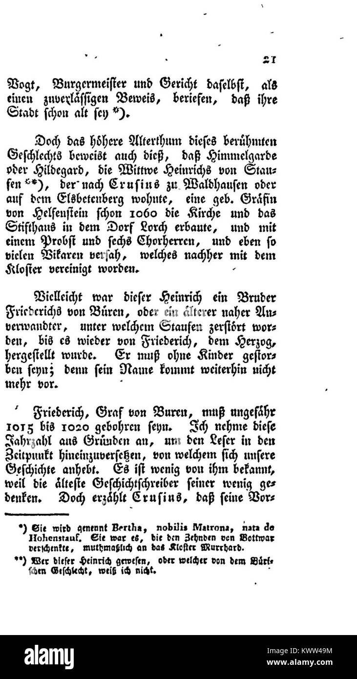 Questa opera d'arte di Ammermüller raffigura la dinastia Hohenstaufen, enfatizzando la sua influenza sulla nobiltà medievale europea e sul potere dinastico. Riflette la rappresentazione artistica dei governanti storici e la loro eredità politica. Foto Stock