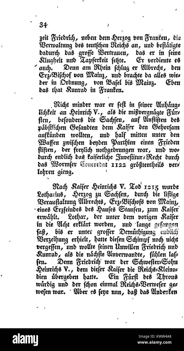Un'illustrazione o un documento intitolato De Hohestaufen, che raffigura o descrive la dinastia medievale Hohenstaufen, che governò gran parte dell'Europa centrale e influenzò il Sacro Romano Impero. Foto Stock