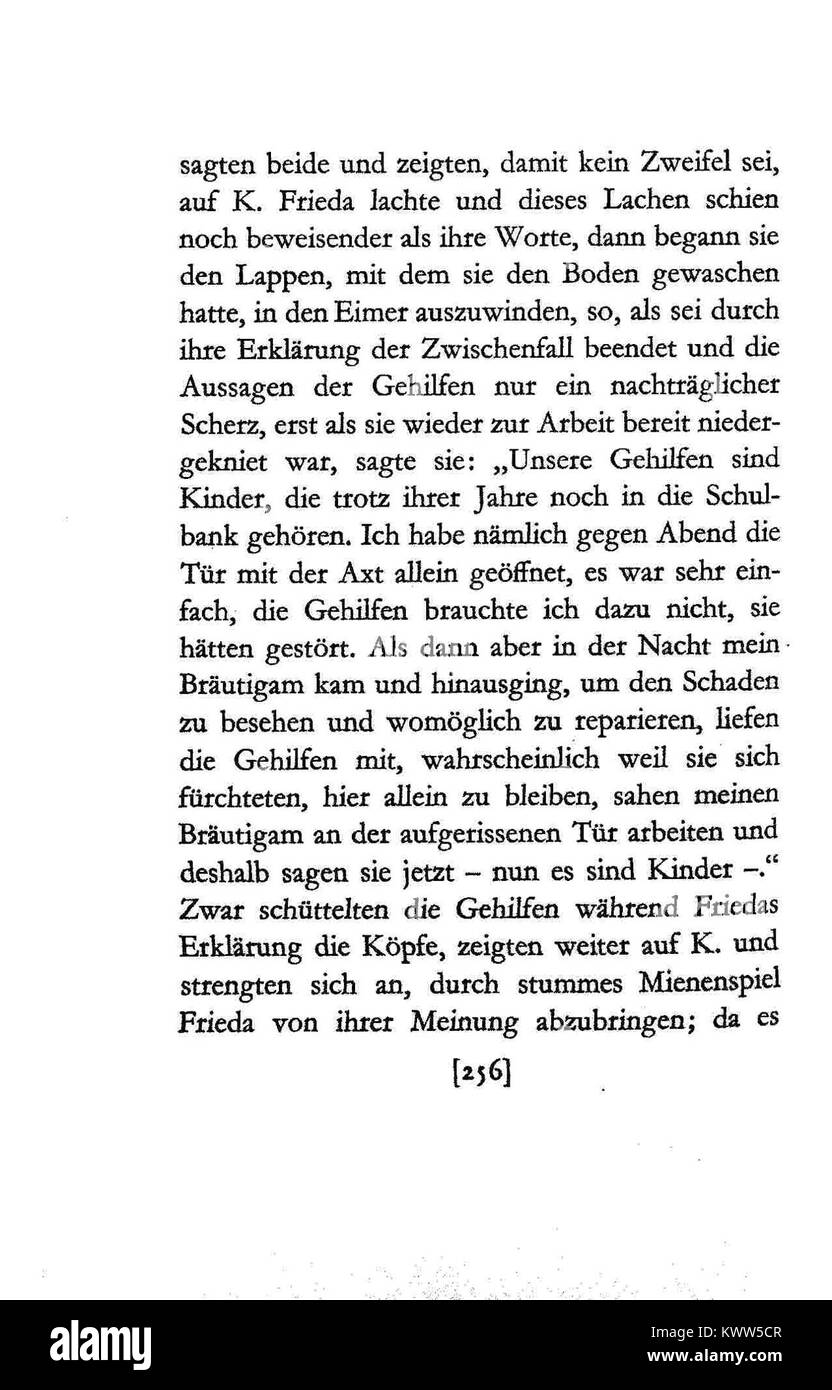 Questa parte del "castello di Das" di Franz Kafka ("il castello") raffigura i persistenti ma futili tentativi di un uomo di raggiungere le autorità all'interno di un sistema inscrutabile, simboleggiando l'alienazione dell'esistenza moderna. Foto Stock