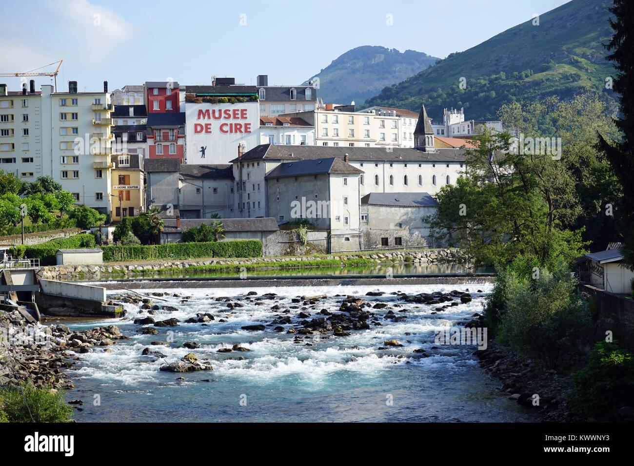 LOURDES, Francia - CIRCA IL LUGLIO 2015 Musee de cera Foto Stock