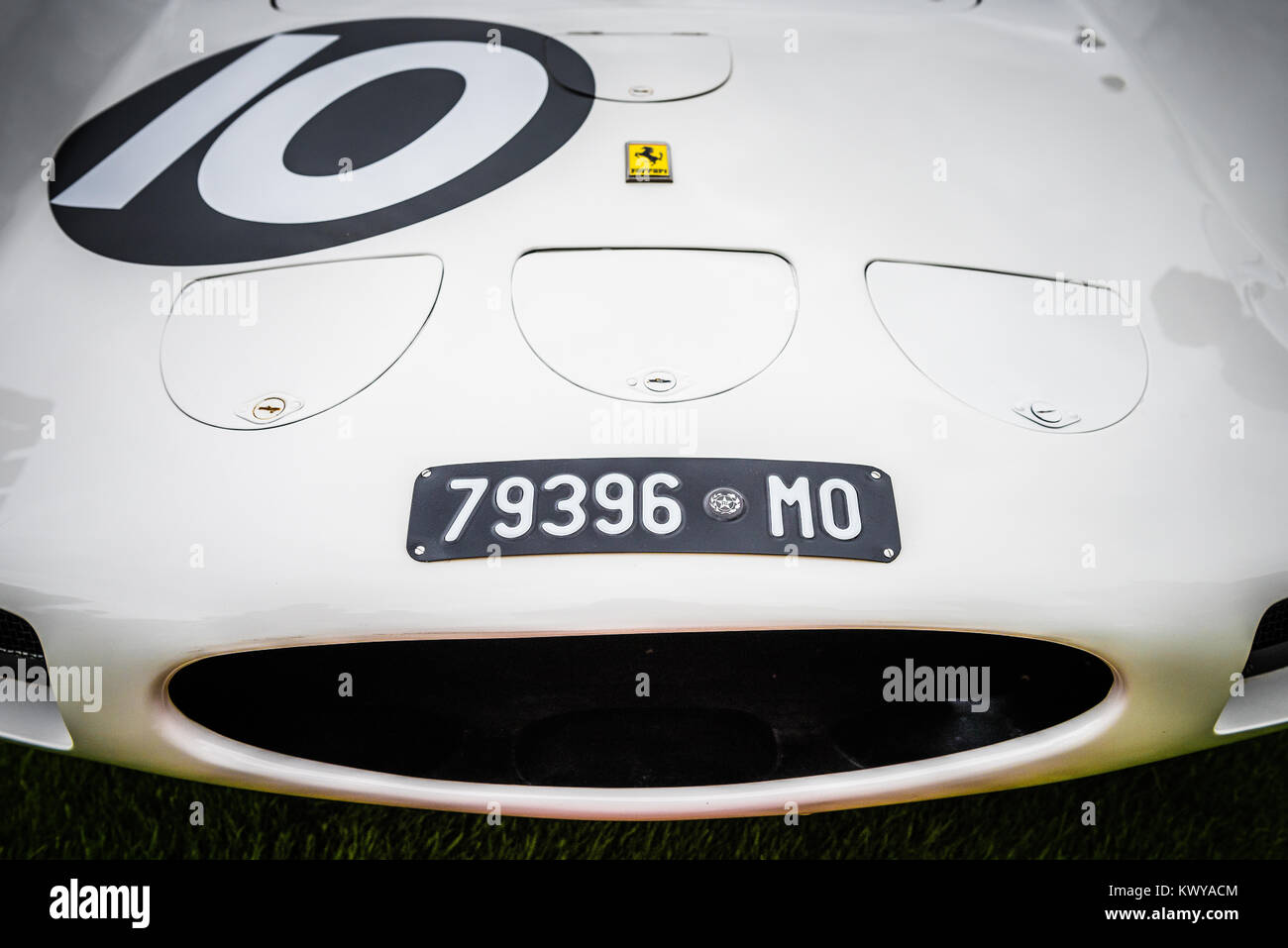 Ex Graham Hill, 1962 Ferrari 250 GTO sul display al Concours di eleganza nel Castello di Windsor Foto Stock