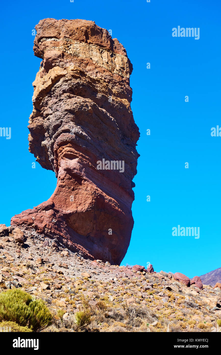 La Roccia Cinchado - simbolo dell'isola di Tenerife, Canarie Foto Stock