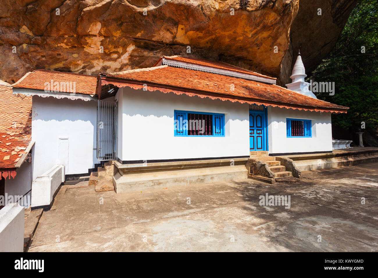 Ridi Viharaya o tempio di argento è un Theravada tempio buddista nel villaggio di Ridigama, Sri Lanka Foto Stock