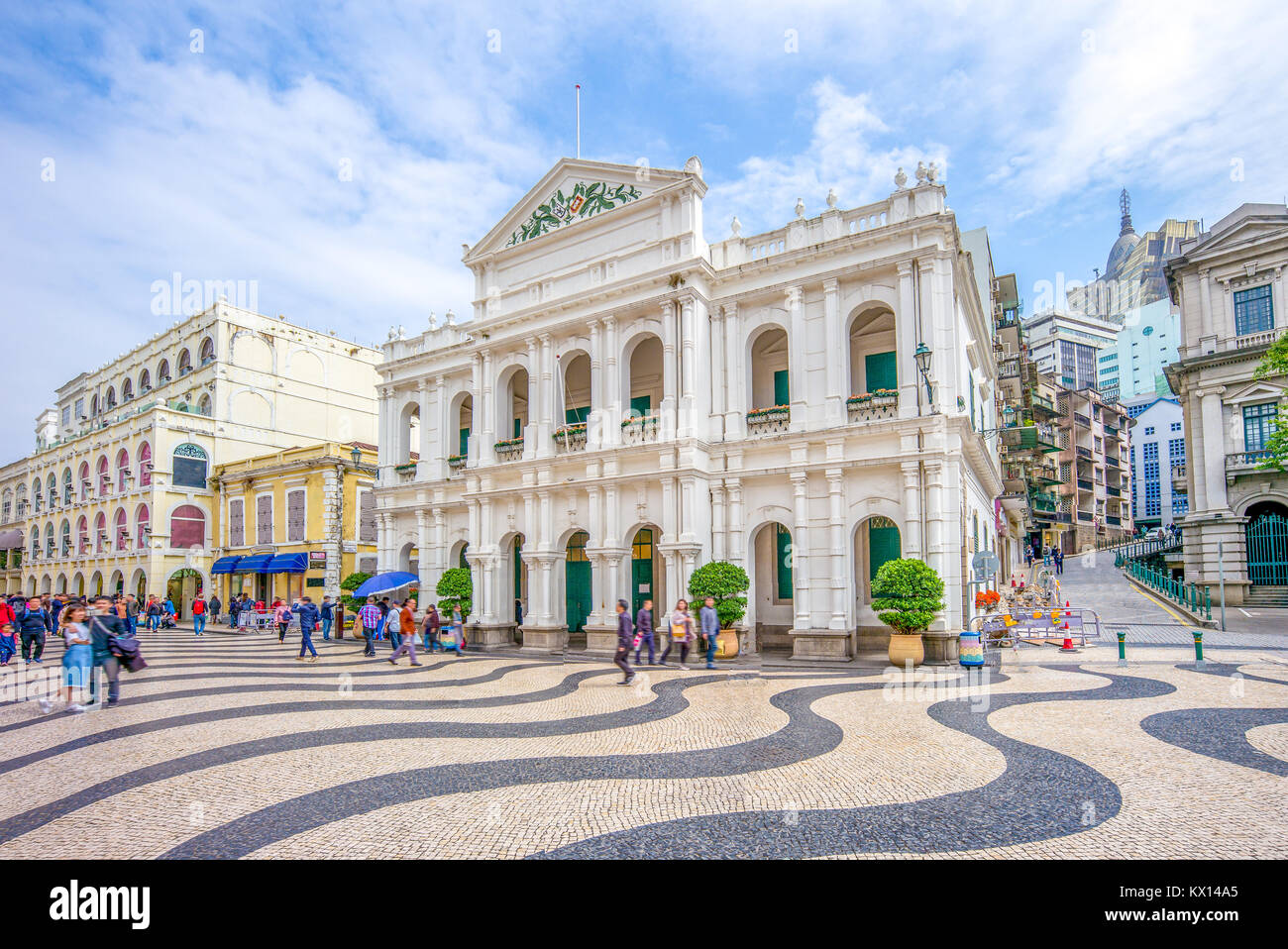 Macao Santa Casa della Misericordia Foto Stock