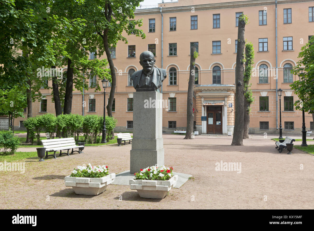 San Pietroburgo, Russia - Giugno 18, 2017: College di Management ed Economia imperiale Liceo Alexandrovsky a San Pietroburgo Foto Stock