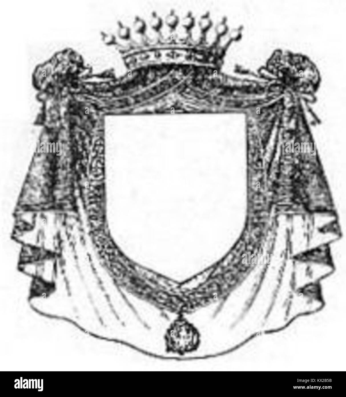 Distinzione di dignita dei Cavalieri dell'ordine supremo della Santissima Annunziata (1905-oggi) Foto Stock