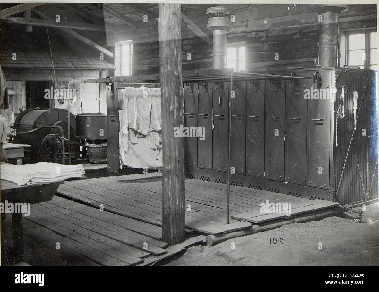 Mappa o immagine storica che mostra la divisione della Galizia, documentando i confini politici e il contesto militare nell'Europa orientale. Foto Stock