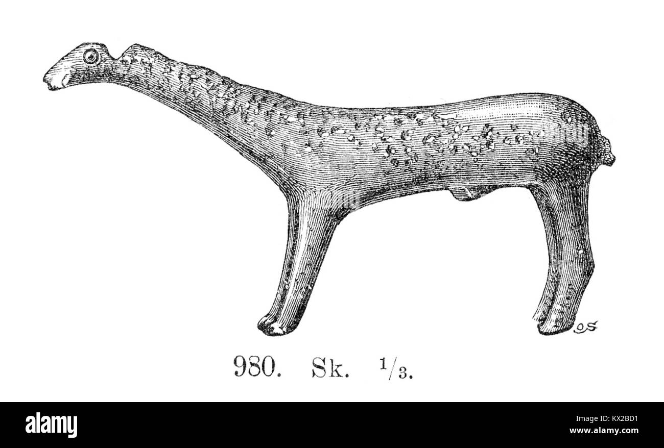 Questa immagine dell'inizio del XX secolo intitolata "Djurbild fr Tågaborgshjden" fornisce un'istantanea storica della fauna selvatica e del paesaggio di Skåne, Svezia, mostrando la bellezza naturale della regione e la fauna locale. Foto Stock