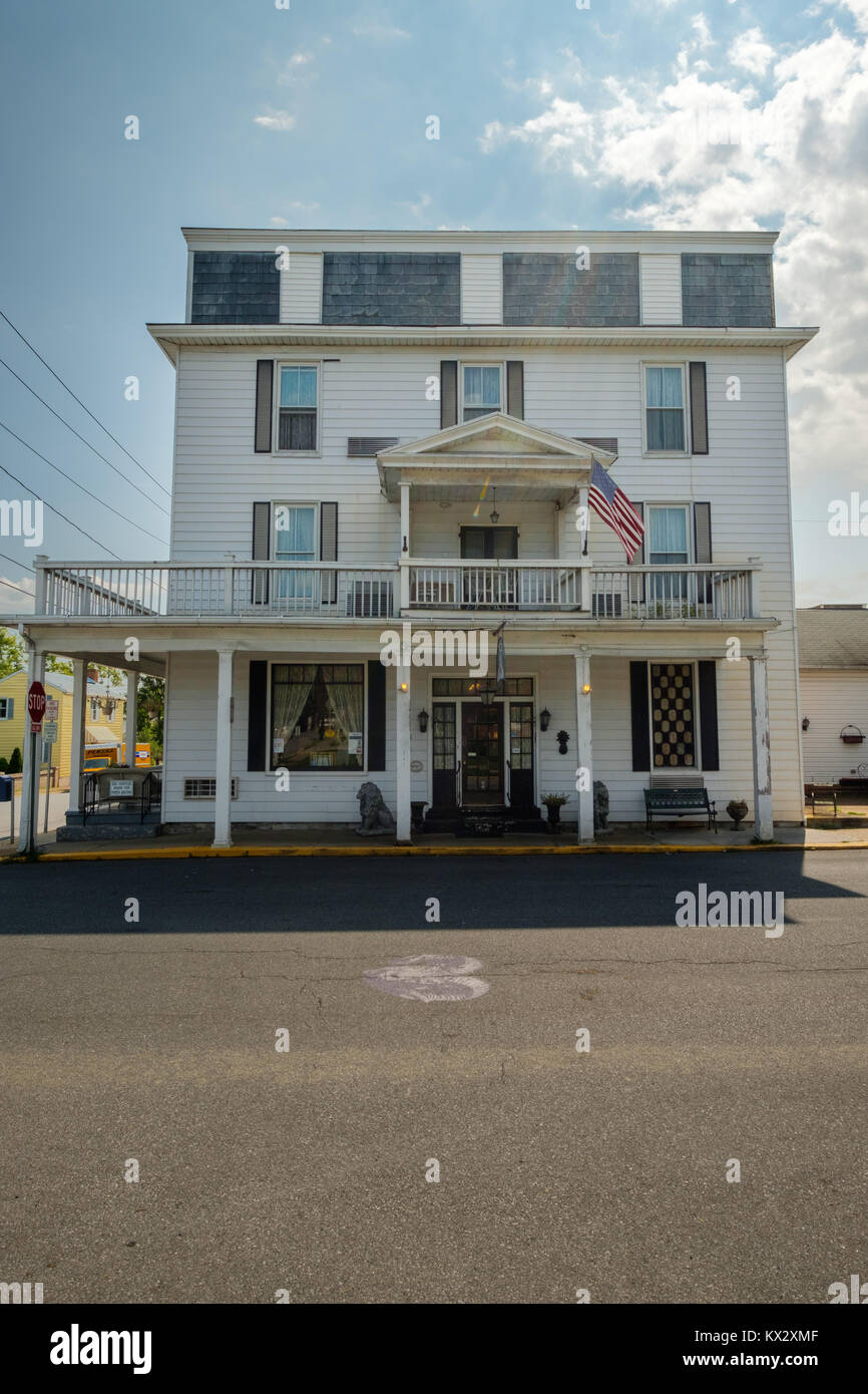 Strasburgo Hotel, 213 South Holliday Street, Strasburgo, Virginia Foto Stock