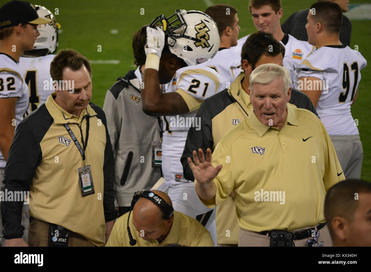 2014 NCAA College Football Fiesta Bowl Game Foto Stock