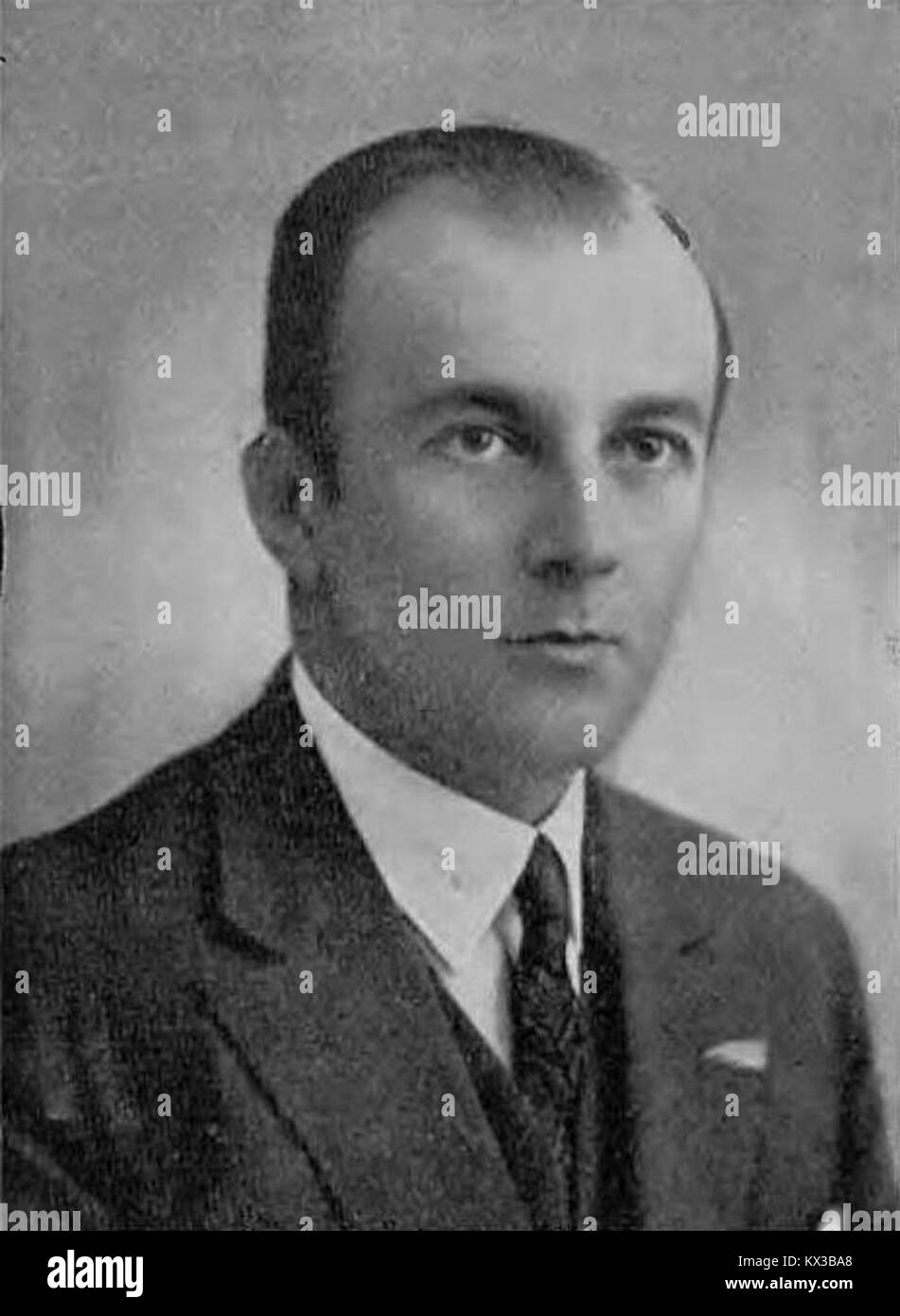 Dr. Adam Piasecki, una figura storica, associata alla città di Lwów (ora Leopoli, Ucraina), riconosciuta per i suoi contributi in medicina o università durante l'inizio del XX secolo. Foto Stock