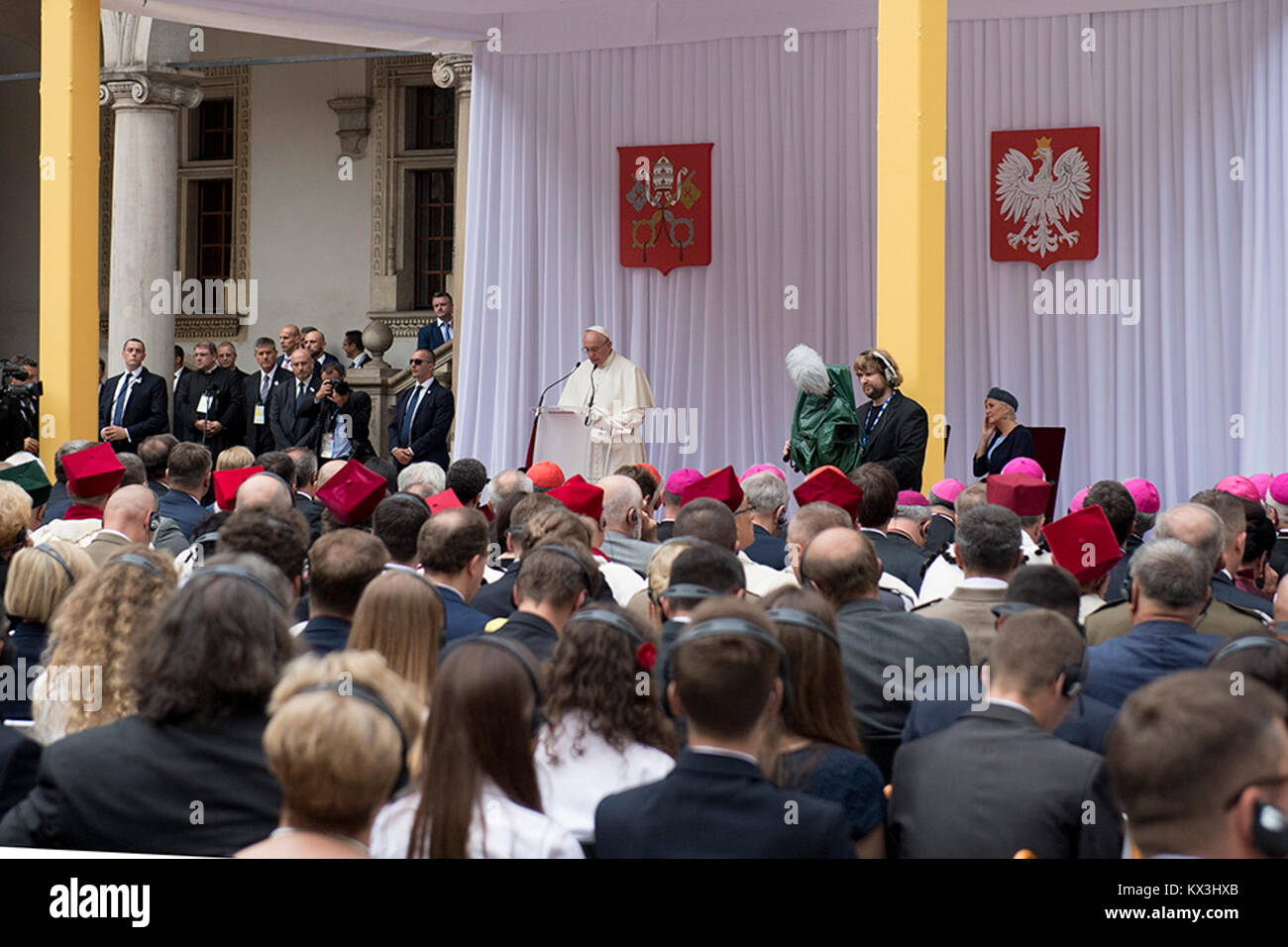 Le Giornate Mondiali della Gioventù sono un evento internazionale organizzato dalla Chiesa cattolica per riunire i giovani per attività spirituali, culturali e religiose. Foto Stock