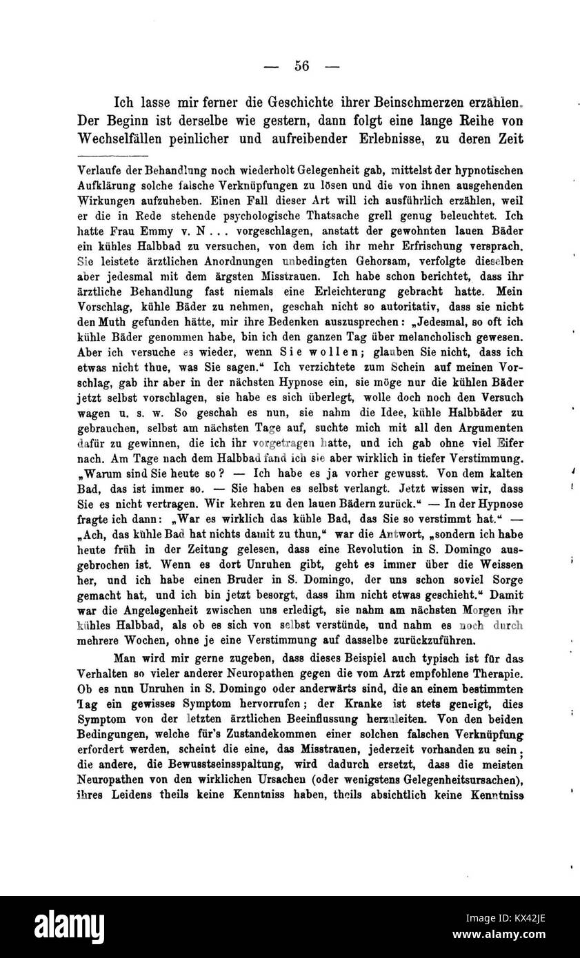 "Studi sull'isteria" esamina la comprensione medica storica e il trattamento dell'isteria e ha contribuito allo sviluppo della psicoanalisi. Foto Stock