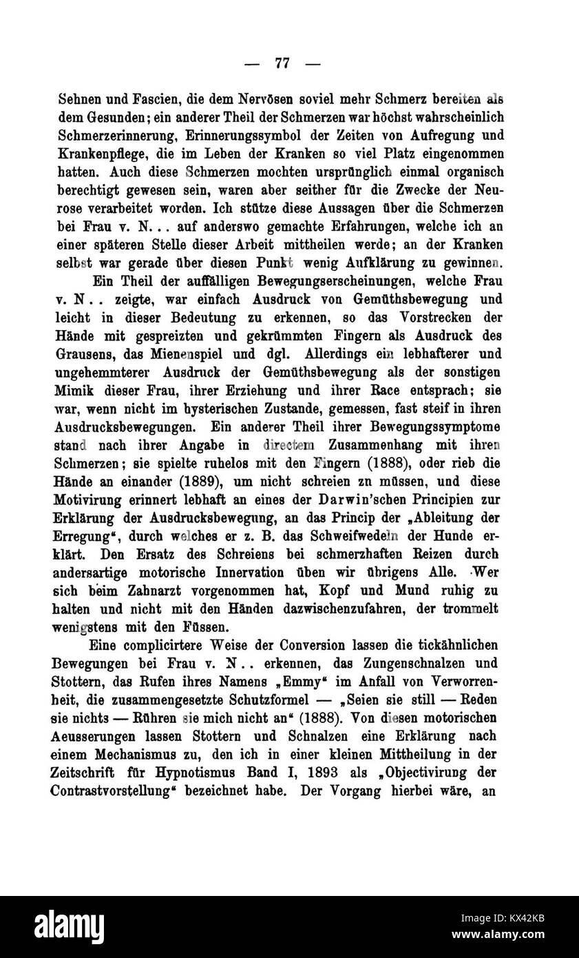 Uno studio storico e psicologico dell'isteria, esaminandone le origini, i sintomi e i trattamenti nella prima ricerca psicologica. Foto Stock