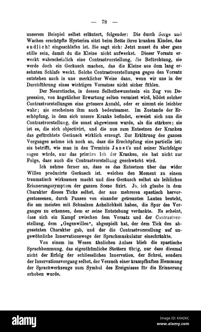 Ricerca e studio dell'isteria, esaminando gli aspetti medici, psicologici e storici del disturbo Foto Stock