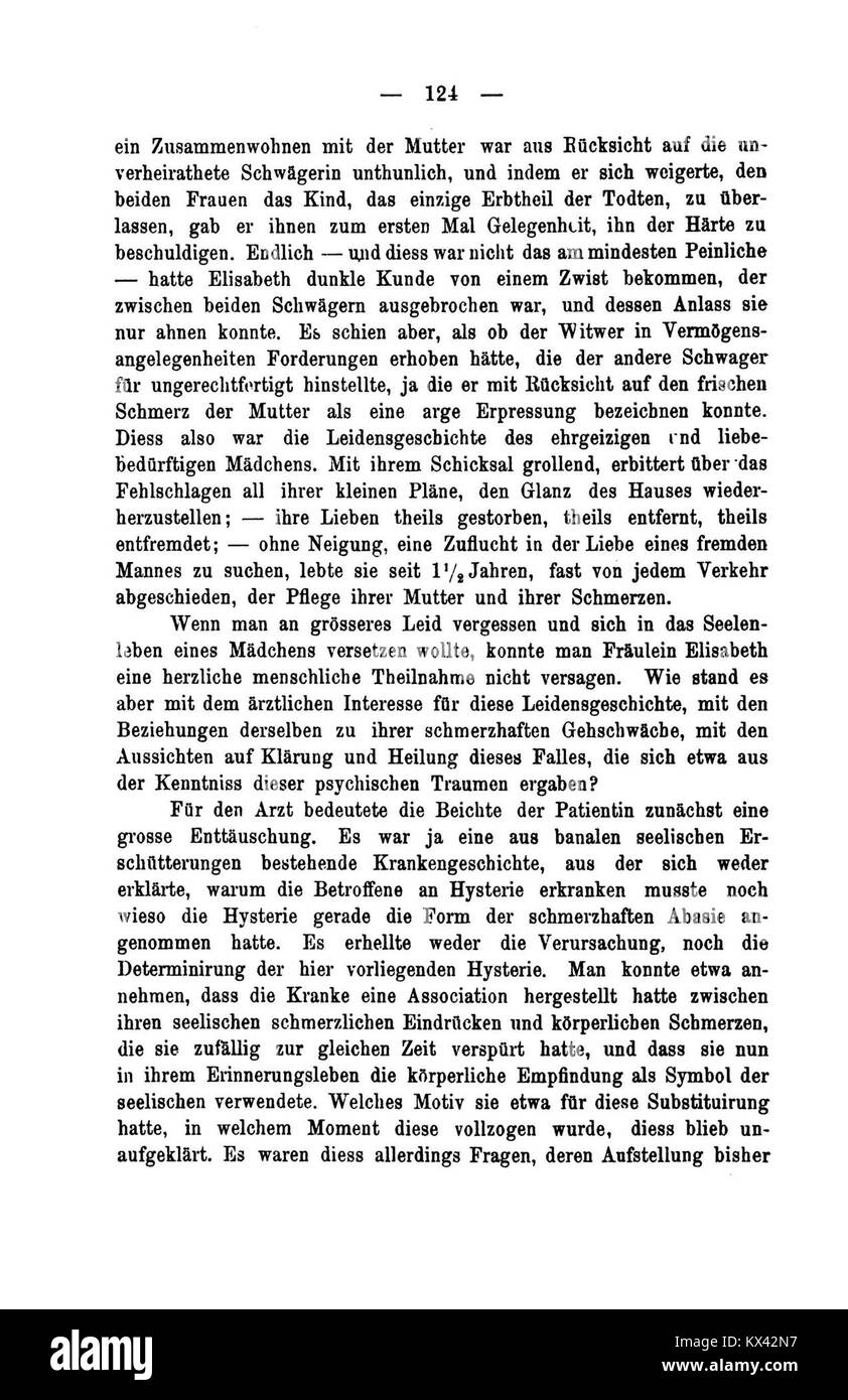 Lo studio medico storico "De Studien über Hysterie" esamina l'isteria, un disturbo psicologico del XIX secolo, fornendo informazioni sulle prime diagnosi e trattamenti psichiatrici. Foto Stock