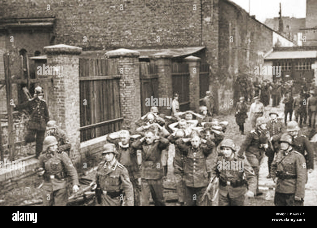 I difensori della Posta Polacca, Gdansk, 1939 Foto Stock