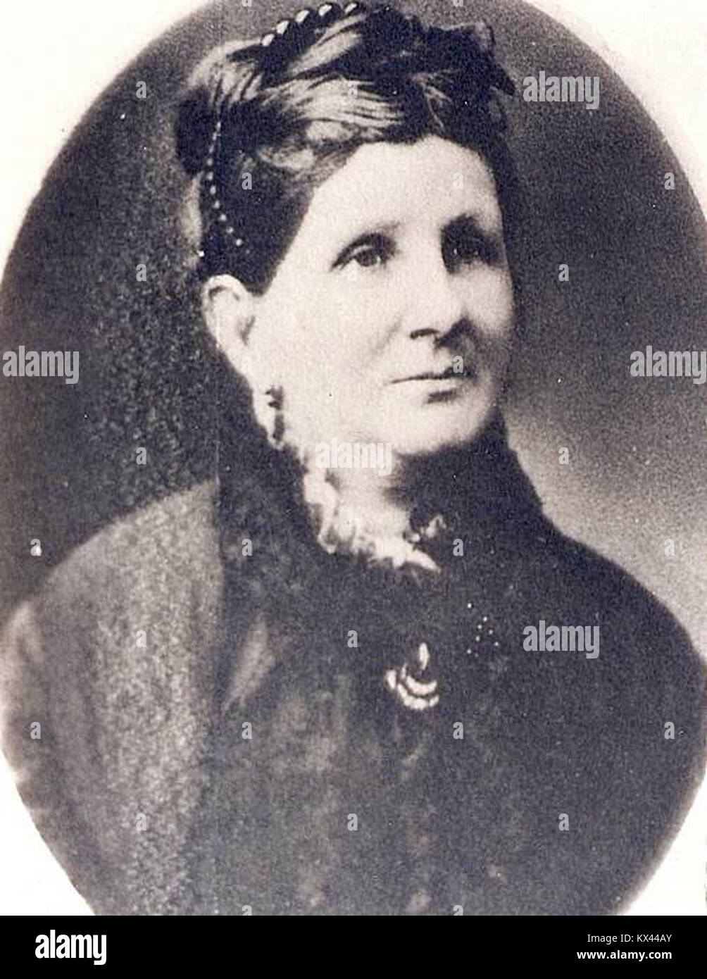 Delfina María Luisa de Vedia fu una figura notevole nella scena sociale argentina, nota per i suoi contributi culturali durante il XIX secolo. Faceva parte dell'élite intellettuale di Buenos Aires. Foto Stock