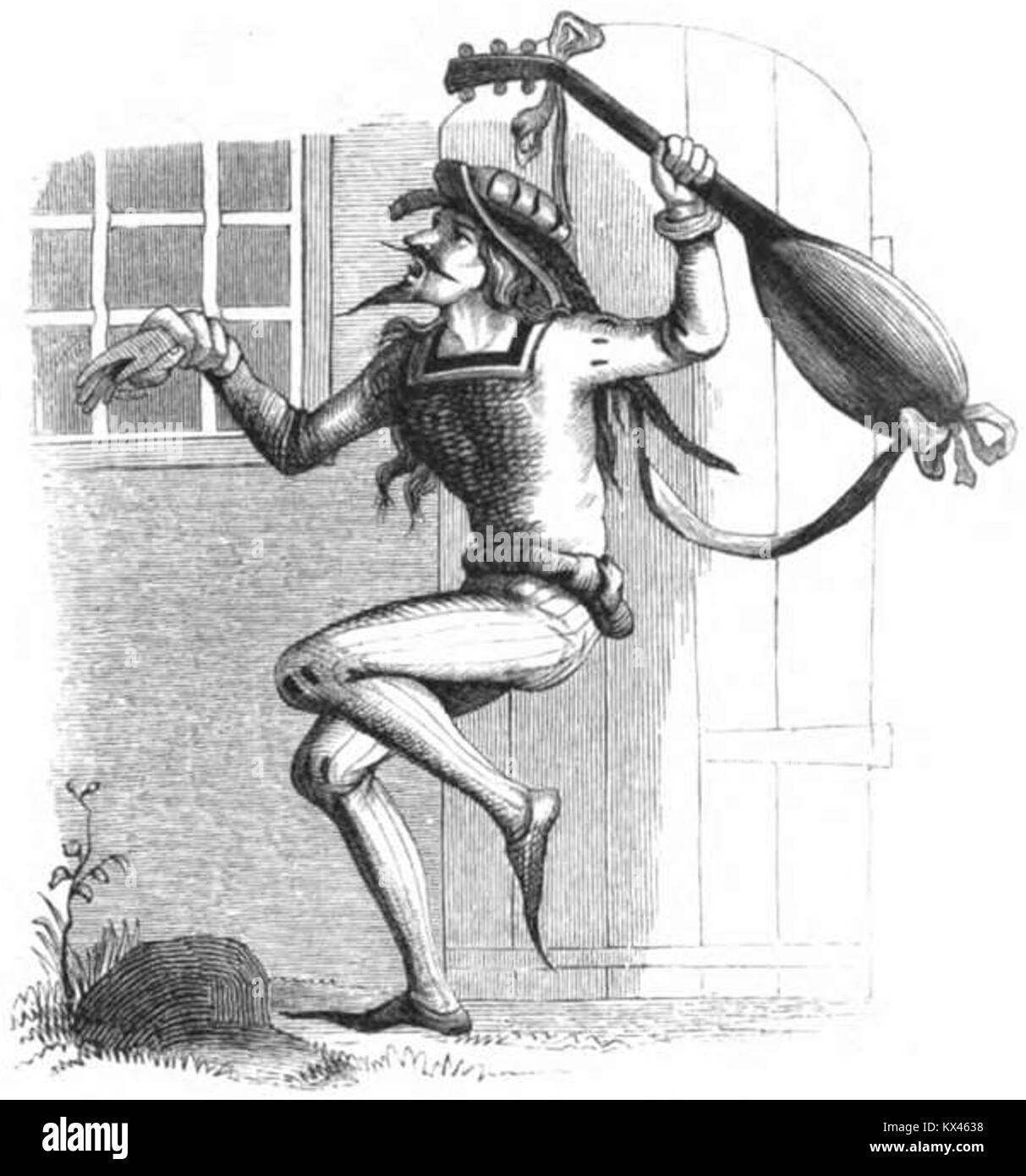 "Der Nürnberger Trichter" è un'opera tedesca del XIX secolo, probabilmente un'illustrazione, che riflette la storia medievale dell'imbuto di Norimberga, una rappresentazione metaforica della conoscenza e dell'educazione. Foto Stock "Der Nürnberger Trichter" è un'opera tedesca del XIX secolo, probabilmente un'illustrazione, che riflette la storia medievale dell'imbuto di Norimberga, una rappresentazione metaforica della conoscenza e dell'educazione. Foto Stock