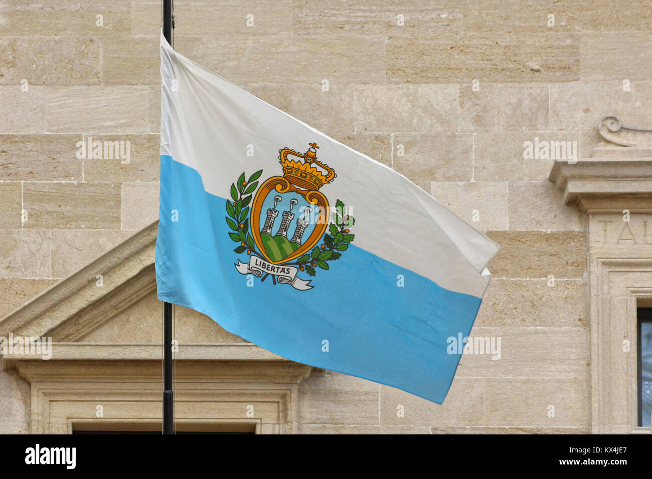 Repubblica di San Marino, paese europeo, luogo turistico Foto Stock